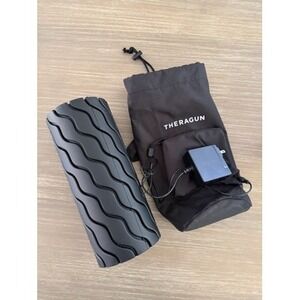 Theragun Therabody Wave Roller Smart Vibrating Foam Roller Black, Bag & AC x123